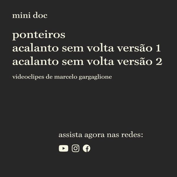 artes promocionais indagações revisitadas trilogia final (2026)